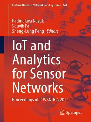 cover image of IoT and Analytics for Sensor Networks
